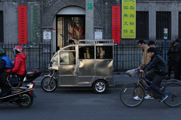 Пекин, модная моторикша